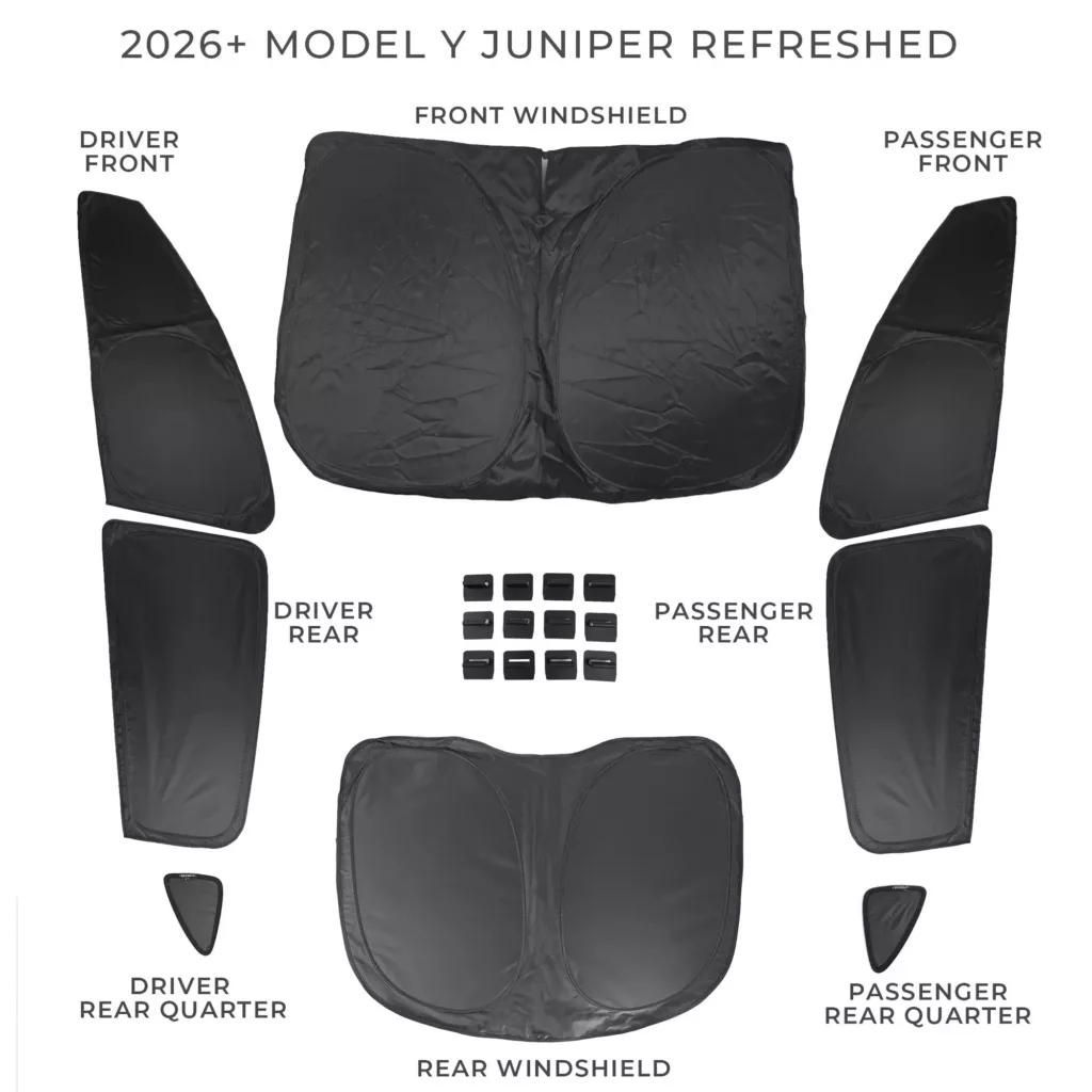 Model 3 038 y full interior sunlight block out kit 7-8 pieces
