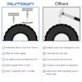 Heavy-duty tire repair kit 68-piece universal tire plug 038 puncture repair kit car suv truck motorcycle 038 rv