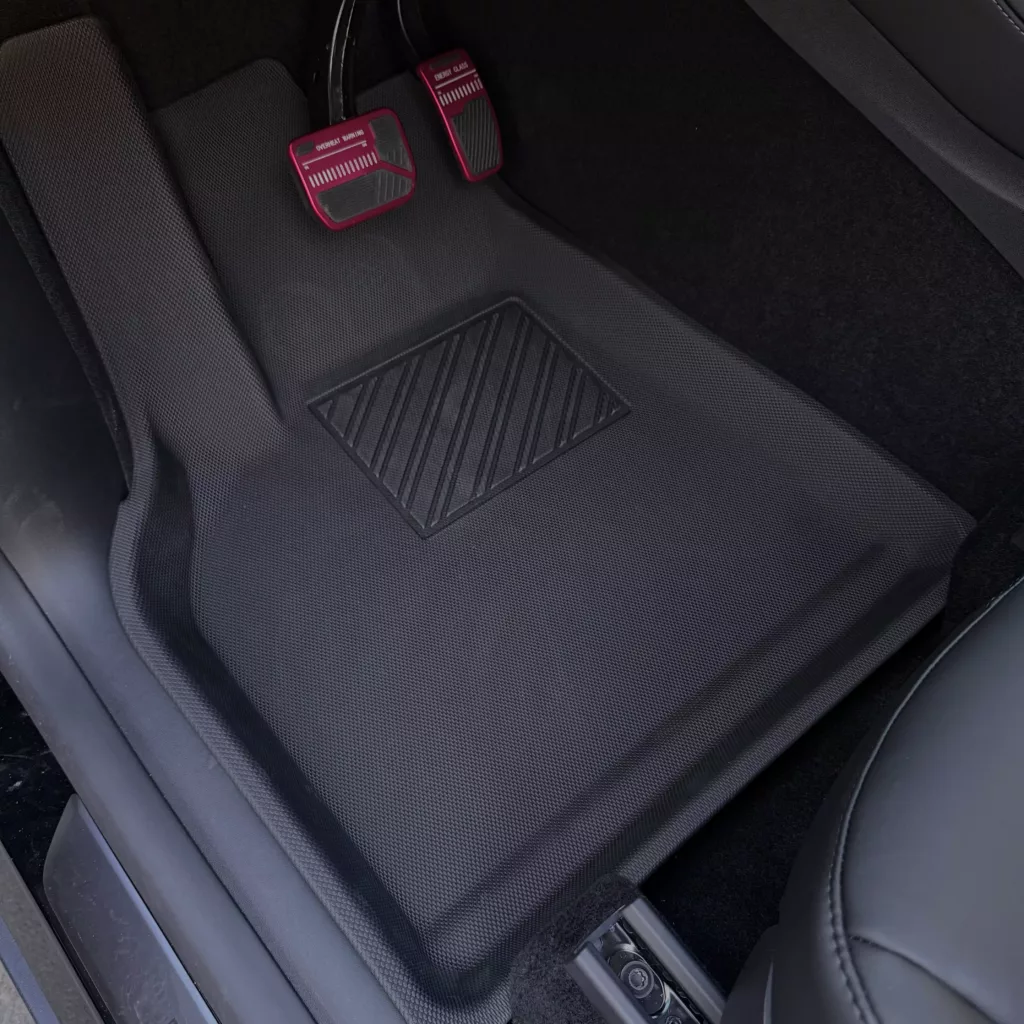 2020 model y floor 038 cargo mats all-weather design 8211 3 layer construction