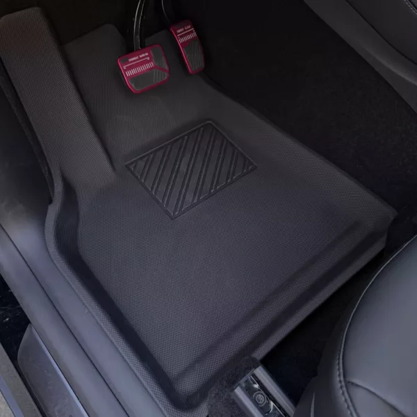 2020 model y floor 038 cargo mats all-weather design 8211 3 layer construction