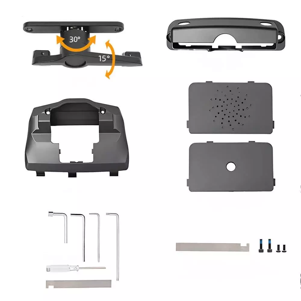 2026 model y juniper refreshed 4 way adjustable turning display mount kit 8211 dual axis turning